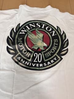 90s USA製 企業たばこ Winston ウィンストン ヴィンテージTシャツのサムネイル