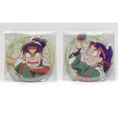 忍たま 缶バッジ ヴィンテージ 潮江文次郎 立花仙蔵 333TB T[P