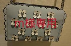 ZARA　ショルダーバック　花のサムネイル