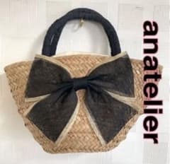 アナトリエ anatelier リボンカゴバッグ - メルカリ