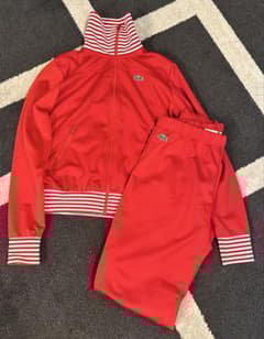 French☆ラコステ☆美品☆ジャージ☆上下 - メルカリ