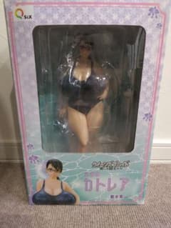 クイーンズブレイド 美しき闘士たち 武器屋カトレア 紺水着ver. 1/7 完…のサムネイル