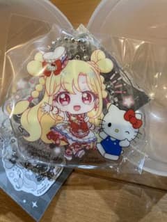 新品⭐️おねがいアイプリ サンリオ　アクリルキーホルダー いのり&ハローキティのサムネイル