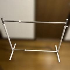 伸縮式 ハンガーラック 耐荷重15kg - メルカリ
