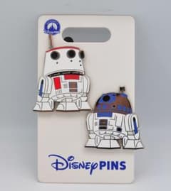 ディズニーパーク ピンバッジ スターウォーズ ドロイド R2-D2とR5-D4