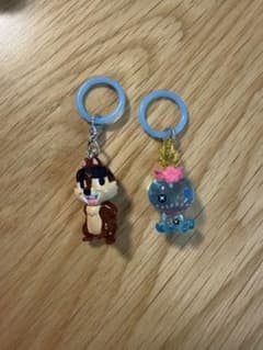 ディズニーキャラクターめじるしアクセサリー　 チップ・スクランプ　2個セットのサムネイル