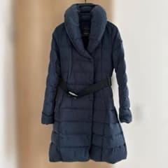 めるちゃん様専用 TATRAS ネイビー ダウンジャケット ベルト付き