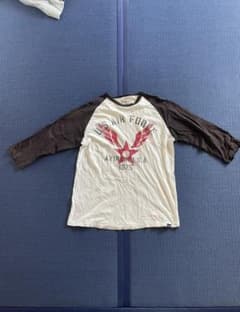 AVIREX アヴィレックス　ラグランTシャツ　七分袖　Lサイズのサムネイル