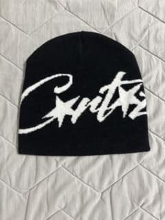 Corteiz ビーニー ブラック ホワイト