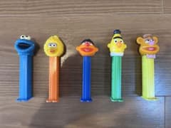 PEZ ペッツ セサミストリート マペット 5体SETのサムネイル