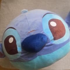 ディズニー　スティッチ　スーパーギガザッカ　もちもちクッション　プライズ