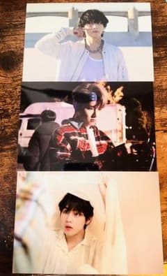 BTS 展示会 memories 2020 V テテ　テヒョン 生写真のサムネイル