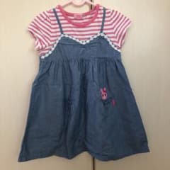 ✴︎ホットビスケッツ ワンピース110✴︎のサムネイル
