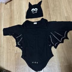 コウモリ ロンパース　サイズ80のサムネイル
