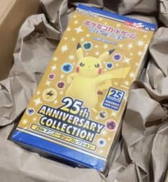 ポケモンカード　25th anniversary 未開封 BOX シュリンク付きのサムネイル