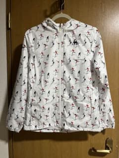 le coq sportif テニス柄 ウィンドブレーカーのサムネイル