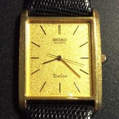 SEIKO Dolce セイコー ドルチェ 金メッキ ドレスウォッチのサムネイル