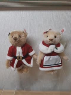 シュタイフ　小さなクリスマスベア シュタイフ 小さなクリスマスベア - メルカリ