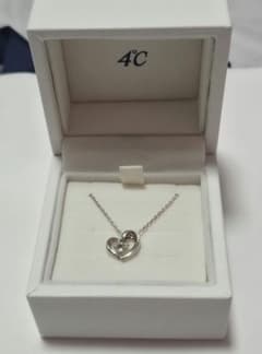 4℃ ハートネックレス エターナルシルバー アクアマリン 誕生石 - メルカリ