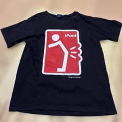 iPoot Tシャツ Mサイズ 黒 100%コットンのサムネイル
