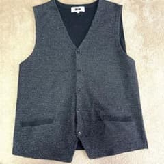JOSEPH ABBOUD ジョセフアブード ベスト LL グレー系 Vネックのサムネイル