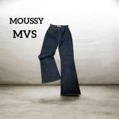 マウジー MOUSSY MVS デニム フレアデニム ブーツカット 赤耳 W22