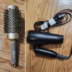 ドライヤー ＆ AIMIKE ロールブラシ セットのサムネイル