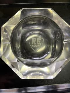 RE MAZDA クリスタルガラス灰皿 - メルカリ