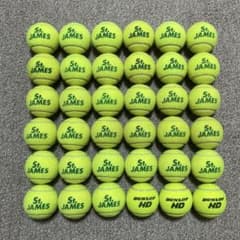 36個のDUNLOP St.JAMES とHD 使用済みテニスボール - メルカリ