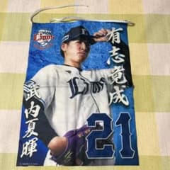 埼玉西武ライオンズ 武内夏暉 ファブリックポスター ガチャのサムネイル