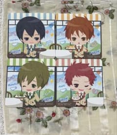 Free! TM カフェ コースター 4枚セットのサムネイル