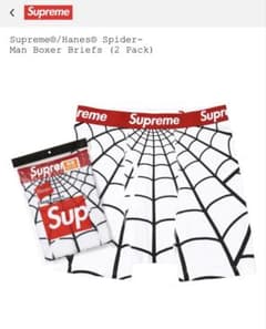 Supreme スパイダーマン ボクサーパンツ 2枚セット Supreme スパイダーマン ボクサーパンツ 2パック - メルカリ