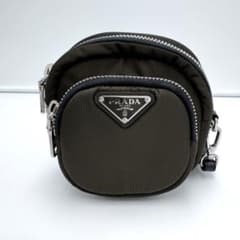 【超美品】PRADA プラダ テスート ポーチ 1NE027 ナイロン カーキ 超美品】PRADA プラダ テスート ポーチ 1NE027 ナイロン カーキ - メルカリ