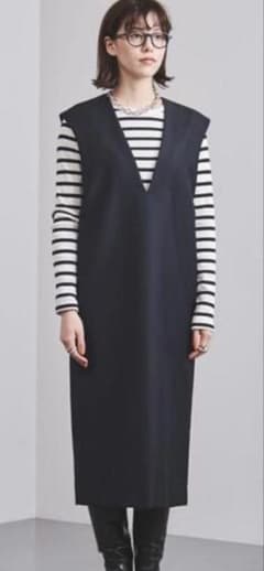 ＜UNITED ARROWS＞W/P Iライン ジャンパースカート Wのサムネイル