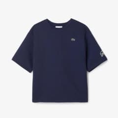Lacoste ネイビー 半袖スウェット【出品7月末まで】のサムネイル