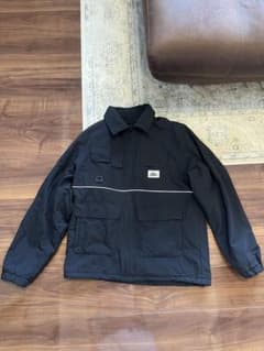 HUF ブラック ナイロンジャケットのサムネイル