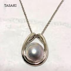 美品✨ タサキ ネックレス マベパール シルバー 925 ティアドロップ