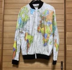 ペーパージャケット世界地図 M wearin the world カートコバーンのサムネイル