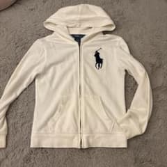 Polo Ralph Lauren キッズ ジップアップパーカー ホワイトのサムネイル