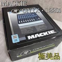 MACKIE マッキー 12チャンネルアナログミキサー ONYX 1220i 美品】MACKIE 12チャンネルアナログミキサー ONYX 1220i - メルカリ