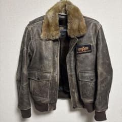 ALPHA INDUSTRIES 本革 G-1 フライトジャケット 3WAY ALPHA INDUSTRIES 本革 G-1 フライトジャケット 3WAY - メルカリ