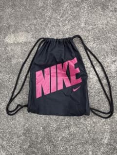 NIKE ナップサック ピンク y2k 90s 00s 美品 NIKE ナップサック ピンク 黒 y2k 90s 00s - メルカリ
