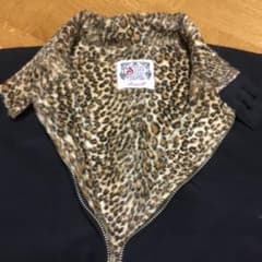 stiff スティッフ　レオパード　ブルゾン　黒　Sのサムネイル