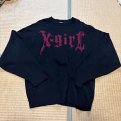 X-girl ロゴセーター O/Sのサムネイル