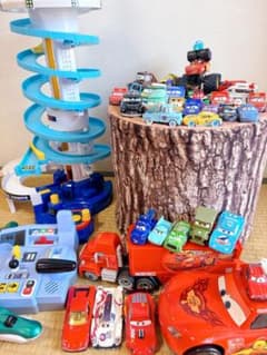 トミカ カーズ トミカタワー プラレール豪華セット トミカ カーズ トミカタワー プラレール豪華セット - メルカリ