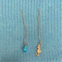 ターコイズ×オトシゴピアスのサムネイル
