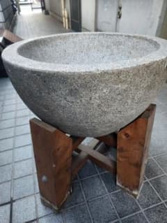 餅つき　臼と杵セットのサムネイル