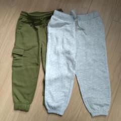 《水通しのみ》H&M スウェット 104cm 2色セットのサムネイル