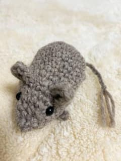 ハンドメイド あみぐるみ デグー マウスのサムネイル