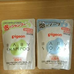 ピジョン ベビーシャンプー(泡タイプ)＆全身ベビーソープ(泡タイプ)のサムネイル
